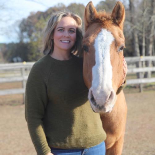 Ashley Robbins, owner of Equine Sheath Shine