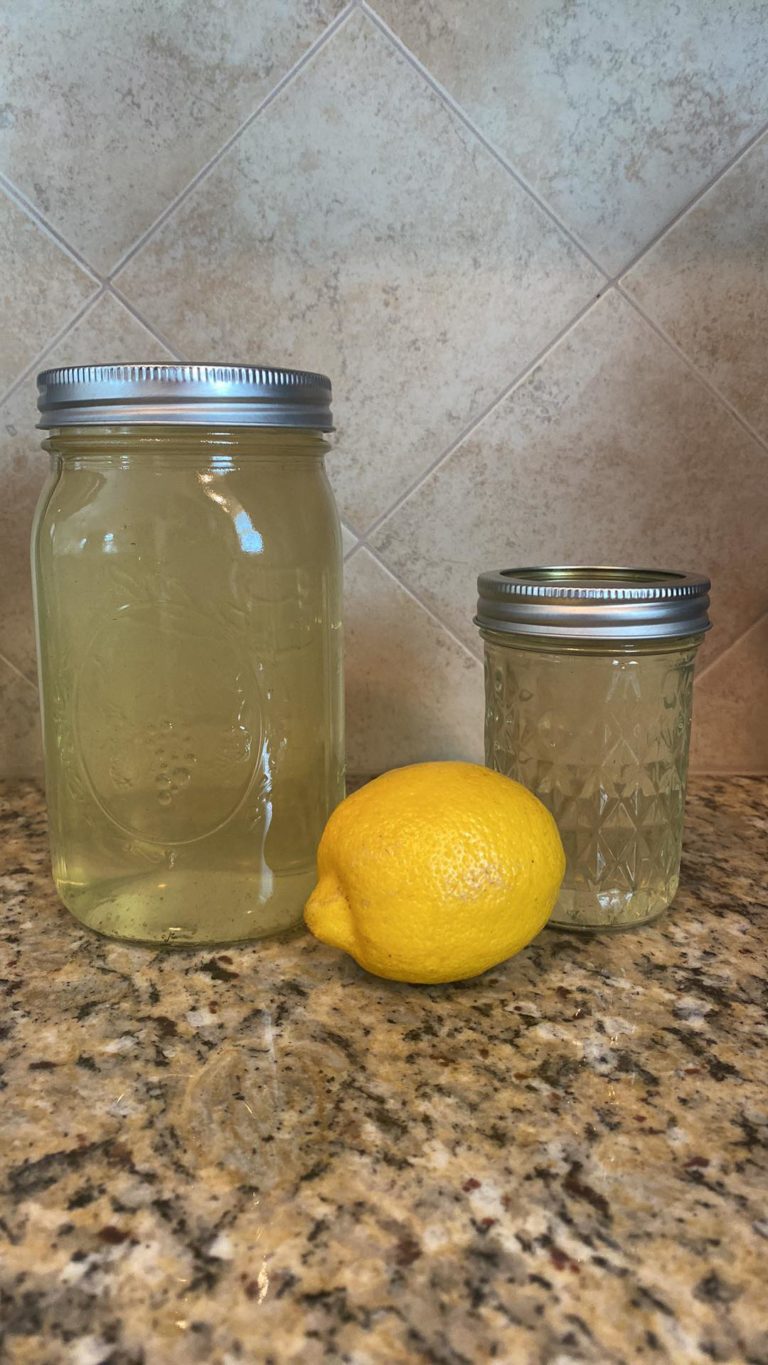 Lemon Basil Syrup that's delicate, zesty, and wonderfully refreshing on a hot day!